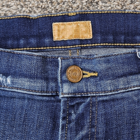 Mother The Dropout Tequila Truth Shorts Denim Cotton Stretch Jeans USA Size 28 - Picture 3 of 13